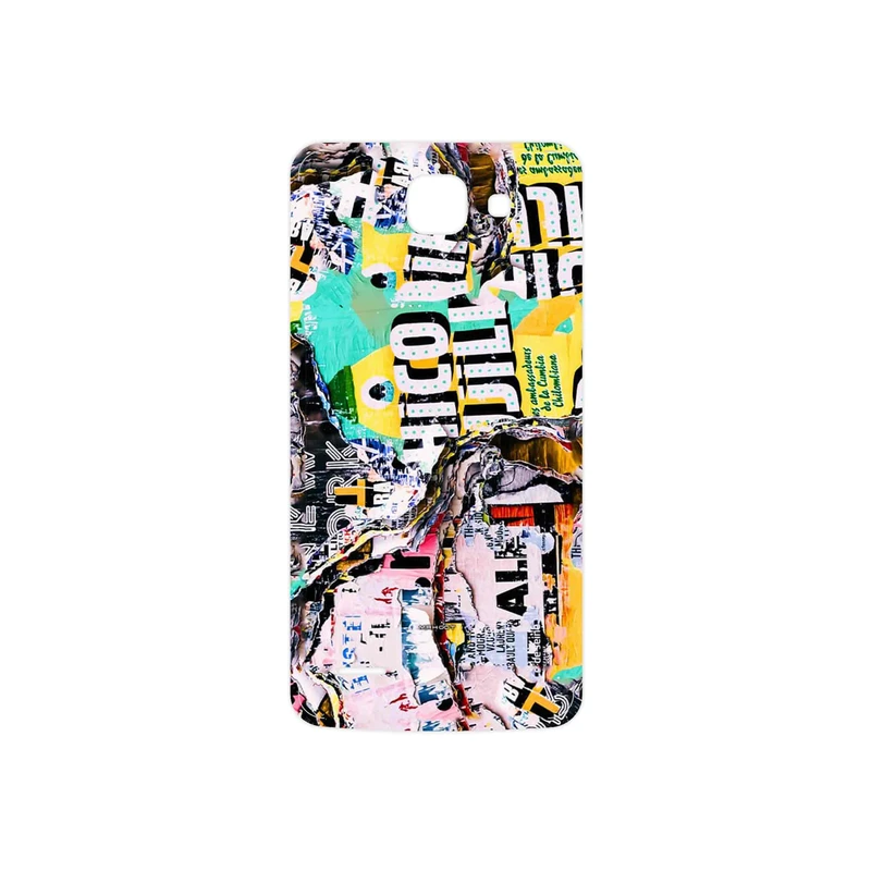 برچسب پوششی ماهوت مدل Collage of Teared Paper مناسب برای گوشی موبایل هوآوی Ascend G730