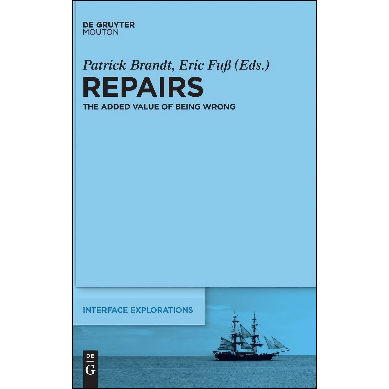 کتاب Repairs اثر Patrick Brandt and Eric Fu szlig; انتشارات De Gruyter Mouton