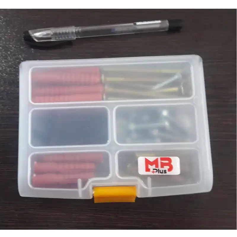 پیچ و رولپلاک مدل pm101 بسته 100 عددی