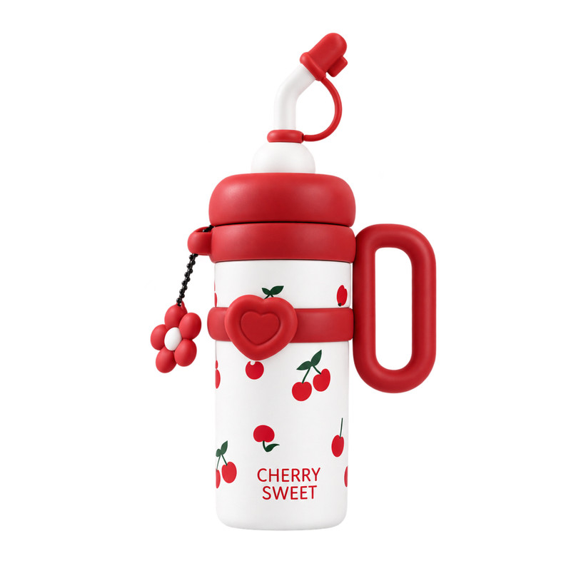 تراول ماگ هپی تایم مدل CHERRY SWEET گنجایش 0.93‌ لیتر