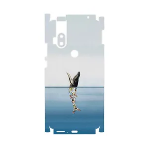 MAHOOT Collage of Sea Trash-FullSkin Cover Sticker for Motorola One Hyper