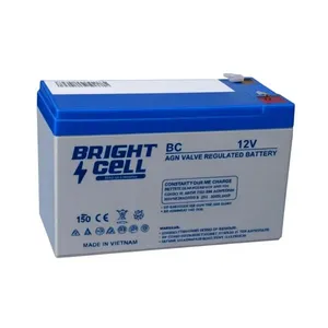 باتری UPS با ولتاژ ۱۲ ولت ولت و شدت جریان ۷ آمپرساعت مدل 12V7AH