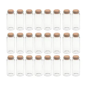 جای ادویه مدل چوب پنبه گرد کد S2-24 مجموعه 24 عددی