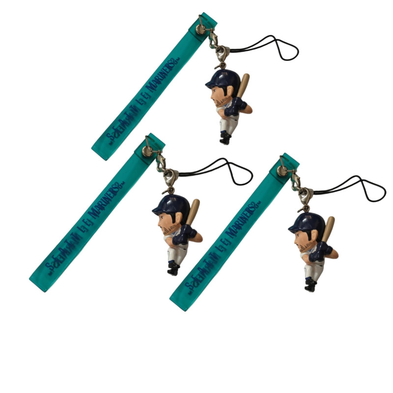 آویز مدل  Baseball Figure Keychain بسته 3 عددی
