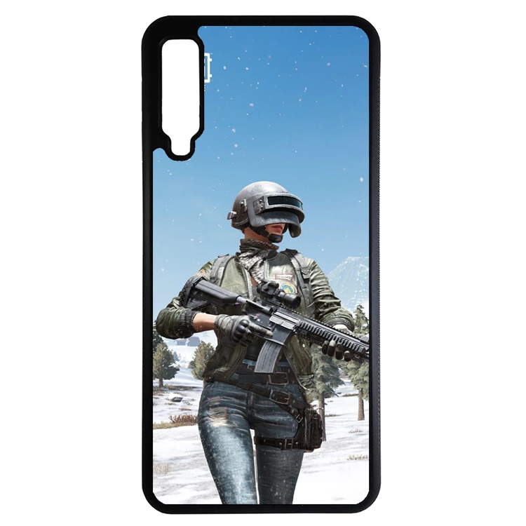 کاور طرح بازی پابجی مناسب برای گوشی موبایل سامسونگ galaxy a750/a7 2018