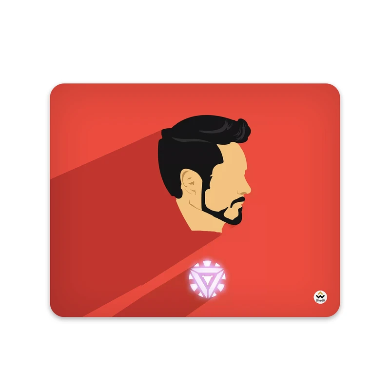 ماوس پد شادیت مدل Iron Man کد756 سایز 24*19 سانتی متر