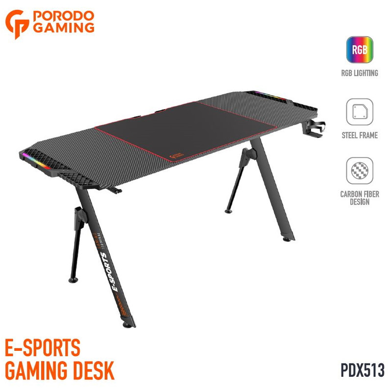 میز کامپیوتر گیمینگ پرودو Pdx513/RGB