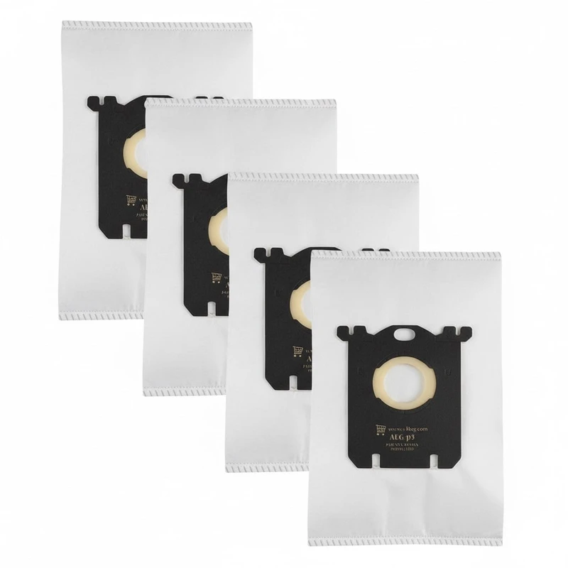  پاکت جاروبرقی روسو مدل p5 مناسب برای جاروبرقی فیلیپس بسته 4 عددی