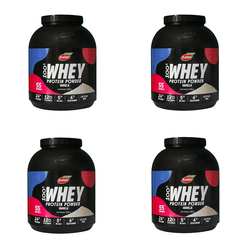 پودر پروتئین کاله پرو - 1800 گرم مجموعه 4 عددی