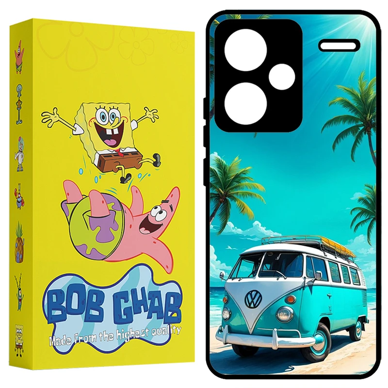 کاور باب قاب طرح ماشین مدل BCPN13PL مناسب برای گوشی موبایل شیائومی Redmi Note 13 Pro Plus