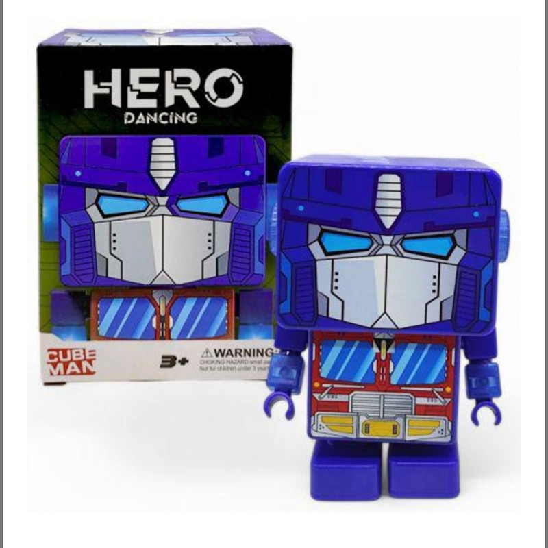 ربات مدل اپتیموس طرح مکعبی موزیکال