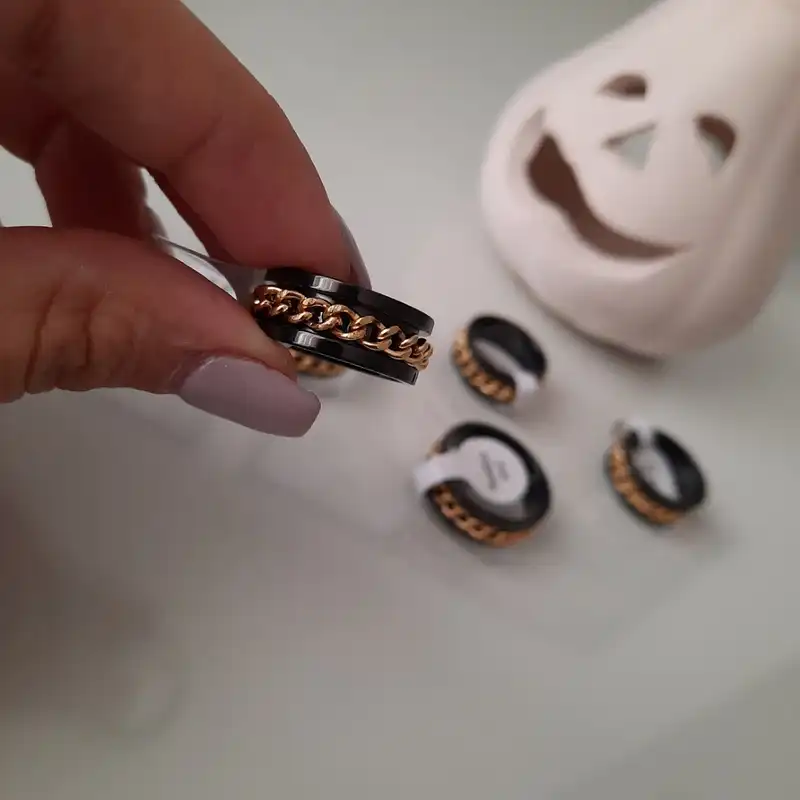 انگشتر رستاخیز مدل زنجیری کد zrk-ang16