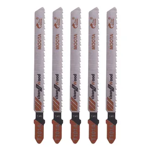 تیغ اره عمود بر ام دی اف موتا مدل کوتاه کد T101A مجموعه 5 عددی 
