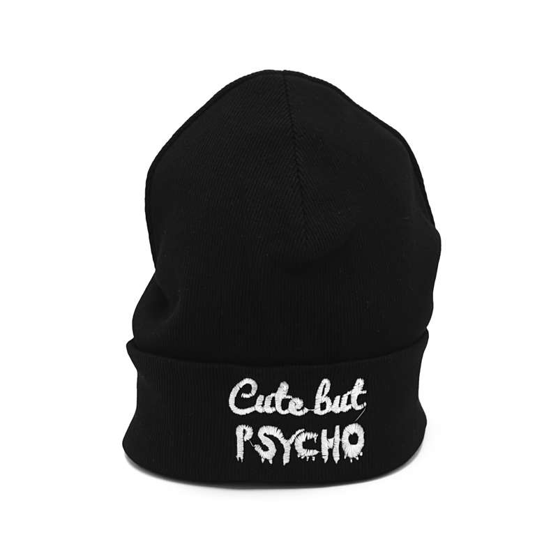 کلاه بافتنی مدل Cute but psycho