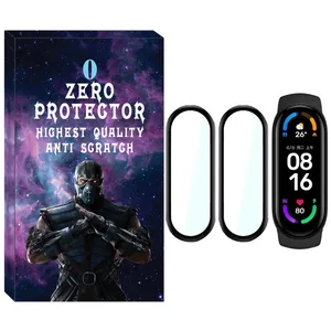محافظ صفحه نمایش نانو زیرو مدل NZO مناسب برای ساعت هوشمند شیائومی Mi Band 5 بسته دو عددی