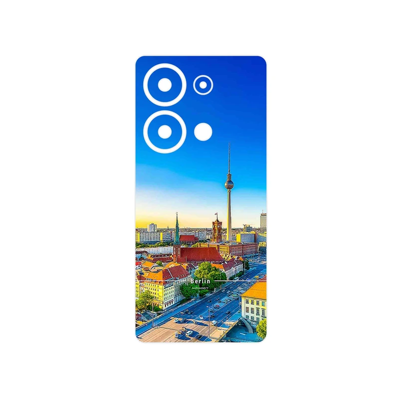 برچسب پوششی ماهوت مدل City of Berlin مناسب برای گوشی موبایل شیائومی Redmi Note 13 Pro 4G