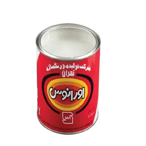  رنگ روغنی سفید براق اورانوس کد 100 حجم 1 لیتر