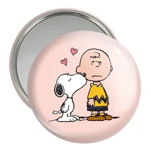 آینه جیبی خندالو مدل انیمیشن اسنوپی Snoopy  کد 13887