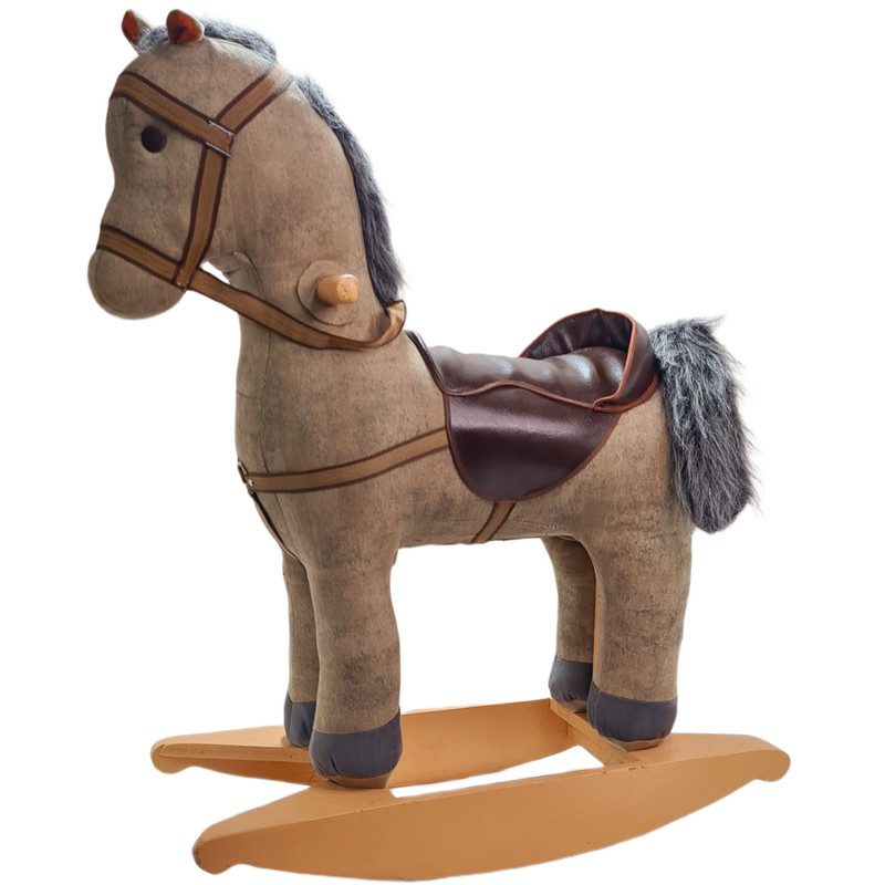 راکر کودک مدل اسب چوبی 