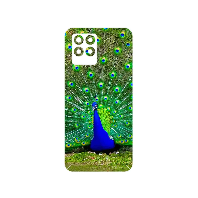 برچسب پوششی ماهوت مدل Peacock مناسب برای گوشی موبایل ریلمی 8 Pro