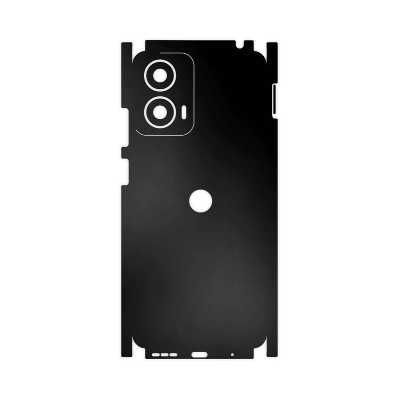 برچسب پوششی ماهوت مدل Matte-Black-FullSkin مناسب برای گوشی موبایل موتورولا Moto G24