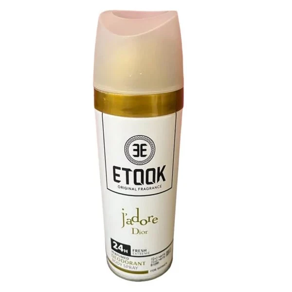 اسپری خوشبو کننده بدن زنانه اتوک مدل جادور حجم 200 میلی لیتر