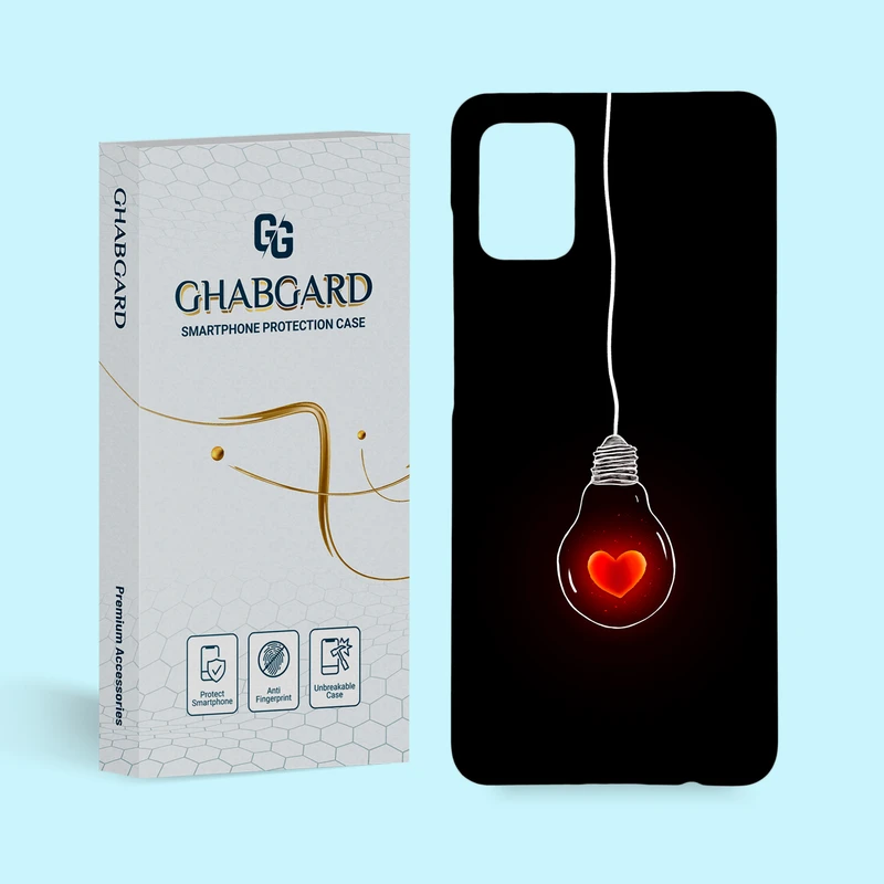 کاور قاب گارد مدل عاشقانه مناسب برای گوشی موبایل سامسونگ Galaxy A31