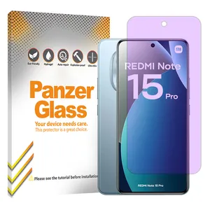 Panzer glass Eye Care model anti violet ray screen protector suitable for Xiaomi Redmi Note 15 Pro 4G Mobile phone 