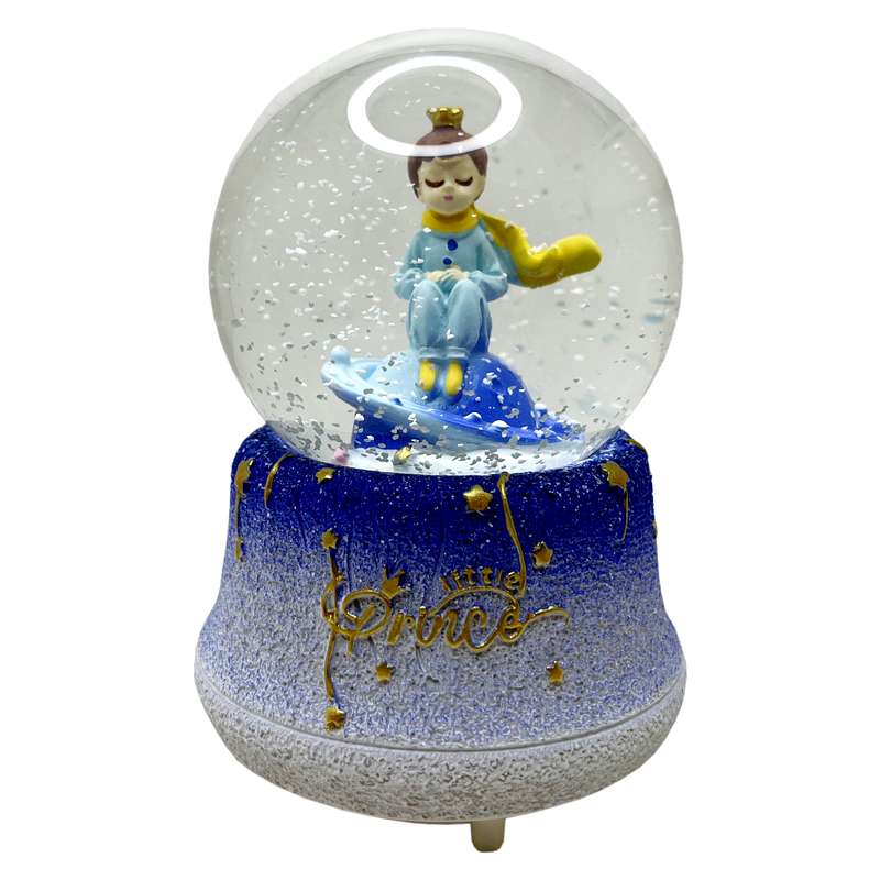گوی موزیکال مدل شاهزاده کوچولو طرح little Prince کد B381