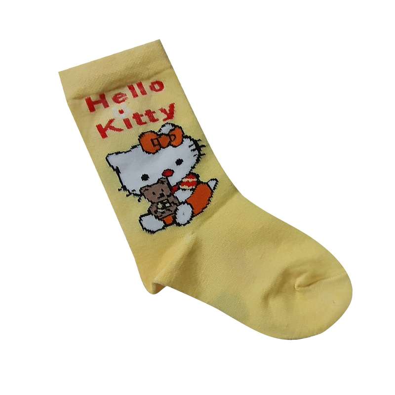 جوراب دخترانه مدل کیتی کد 3