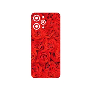 MAHOOT Red_Flower Cover Sticker for Xiaomi Redmi 12