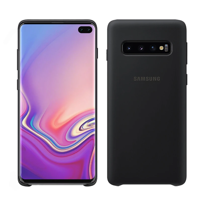 کاور سیلیکونی مدل Silky soft-touch مناسب برای گوشی موبایل سامسونگ Galaxy S10 Plus