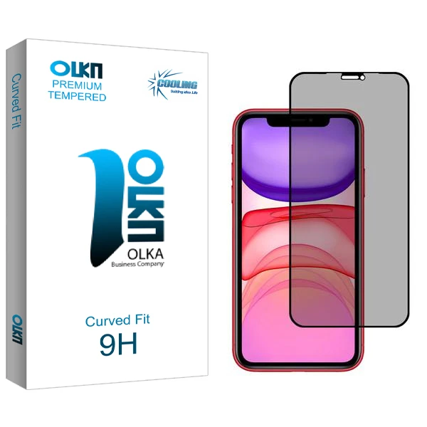 محافظ صفحه نمایش حریم شخصی کولینگ مدل Olka مناسب برای گوشی موبایل اپل iPhone 11 Pro Max