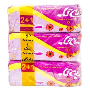 نوار بهداشتی بی تا مدل BI_BANAFSHZARD بسته 3 عددی