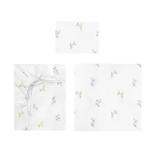 سرویس روتختی آدنو مدل Lavender کد FI18 یک نفره 3تکه 