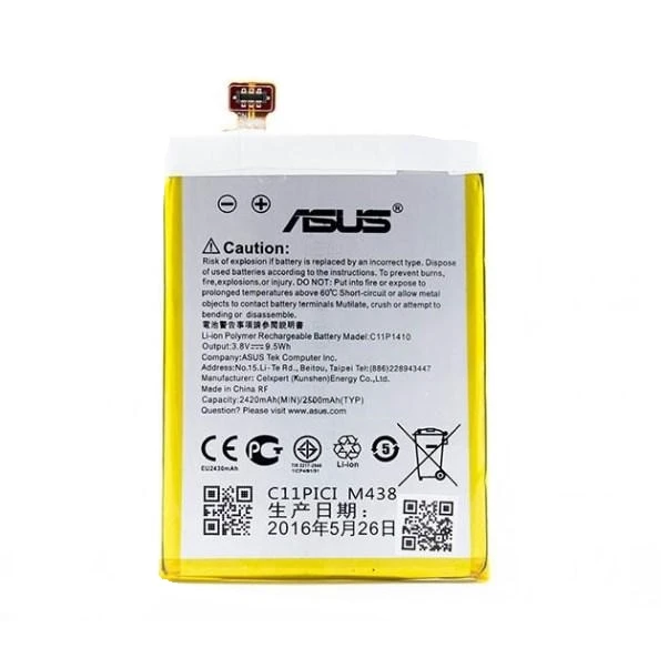 باتری موبایل مدل C11P1410 ظرفیت 3000 میلی آمپر ساعت مناسب برای گوشی موبایل ایسوس Zenfone 5 Lite A502CG