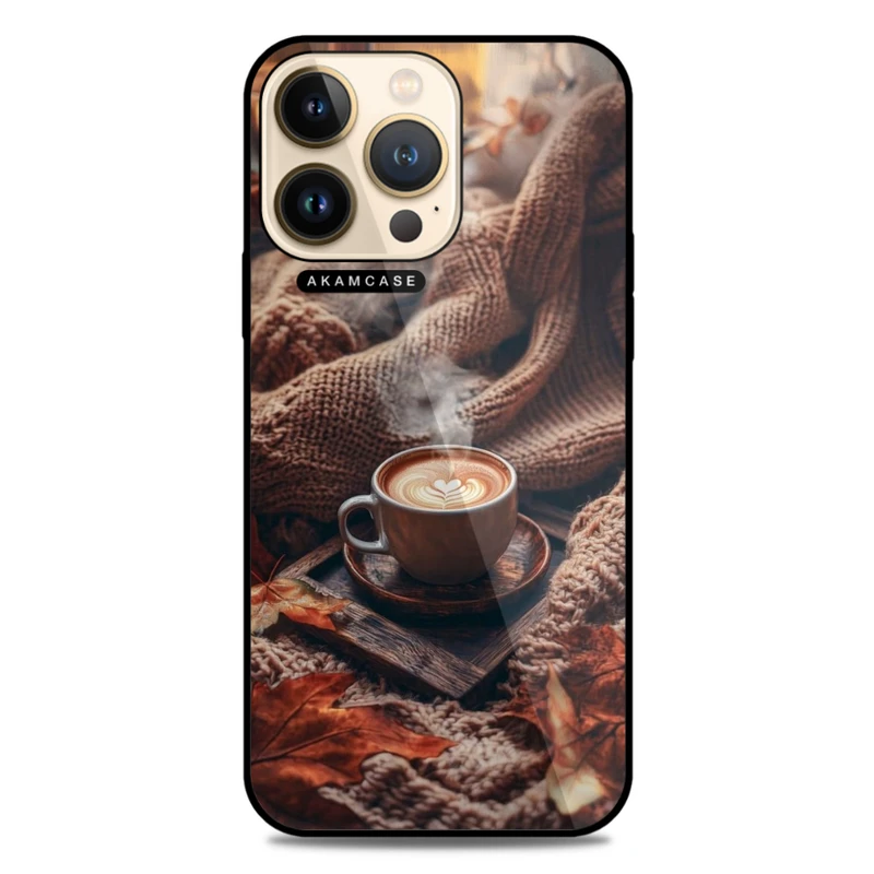 کاور آکام مدل AMC-WA13PRO-COFFEE-17 مناسب برای گوشی موبایل اپل iPhone 13 Pro