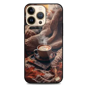 AKAM AMC-WA13PRO-COFFEE-17 Cover For Apple iPhone 13 Pro