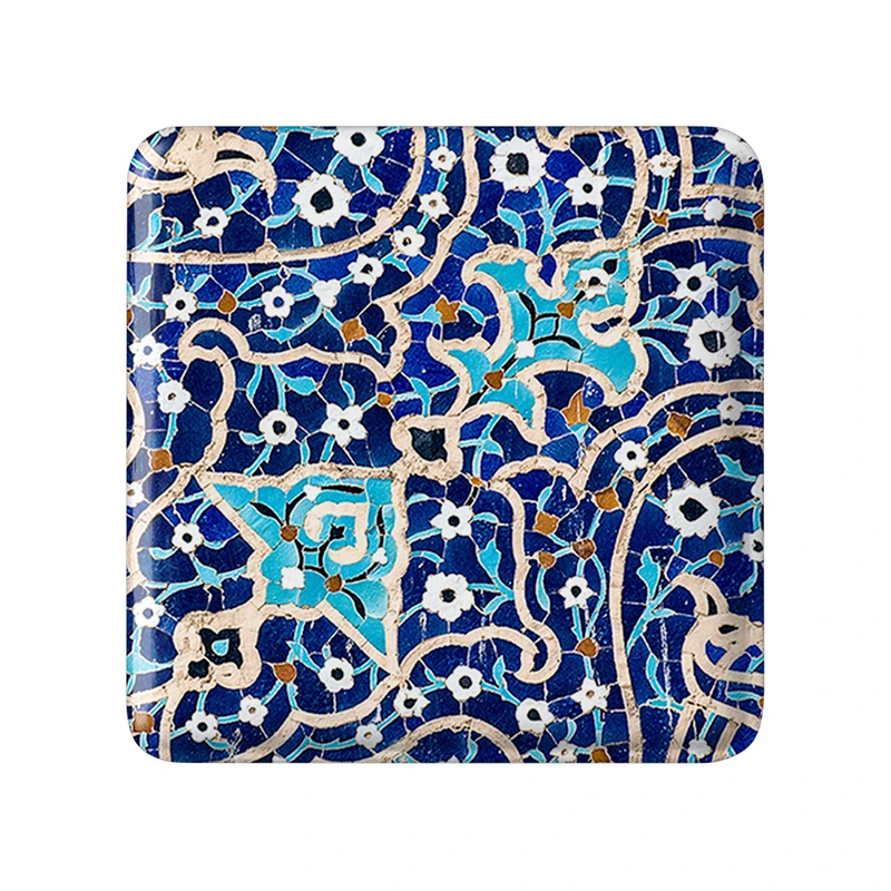 مگنت خندالو طرح کاشی کد 2184