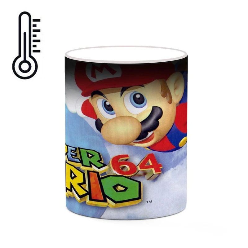 ماگ حرارتی کاکتی مدل بازی سوپر ماریو Super Mario کد mgh30512