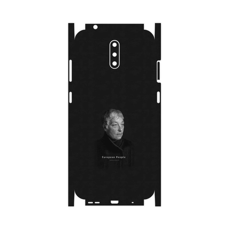 برچسب پوششی ماهوت مدل Portrait of a European Woman-FullSkin مناسب برای گوشی موبایل نوکیا 2.3