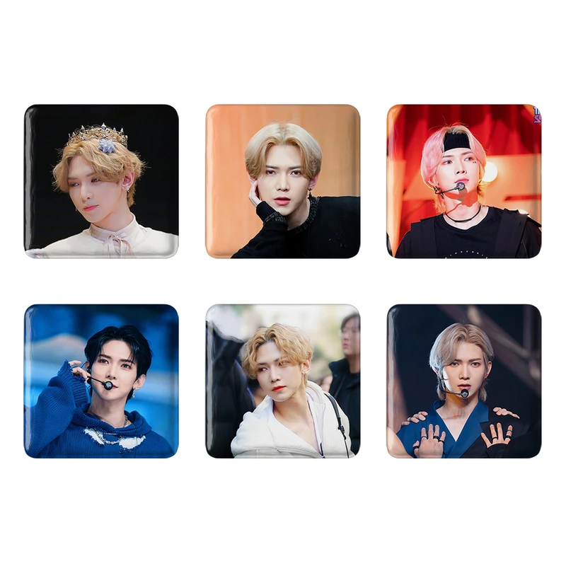 مگنت خندالو طرح یوسانگ گروه ایتیز ATEEZ کد 1270B مجموعه 6 عددی