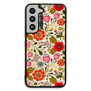 AKAM AMC-WSGS22-FLOWERS4 Cover For Samsung Galaxy S22