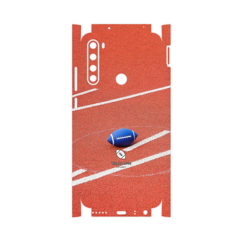 برچسب پوششی ماهوت مدل Rugby football-FullSkin مناسب برای گوشی موبایل شیائومی Redmi Note 8 2021