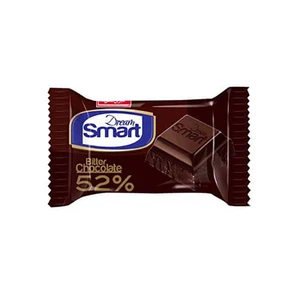 شکلات تلخ 52 درصد دریم اسمارت شیرین عسل - 9 گرم بسته 50 عددی