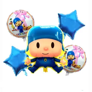 بادکنک فویلی پارتی لند تهران مدل پوکویو کد 4086 مجموعه پنج عددی