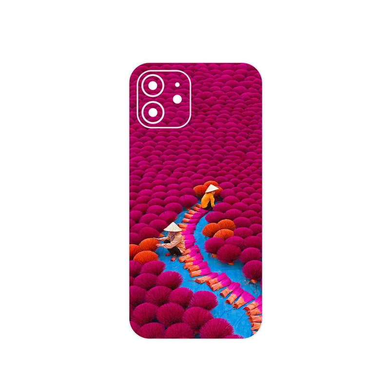برچسب پوششی ماهوت مدل Vietnam Incense Wood Farms مناسب برای گوشی موبایل اپل iPhone 12