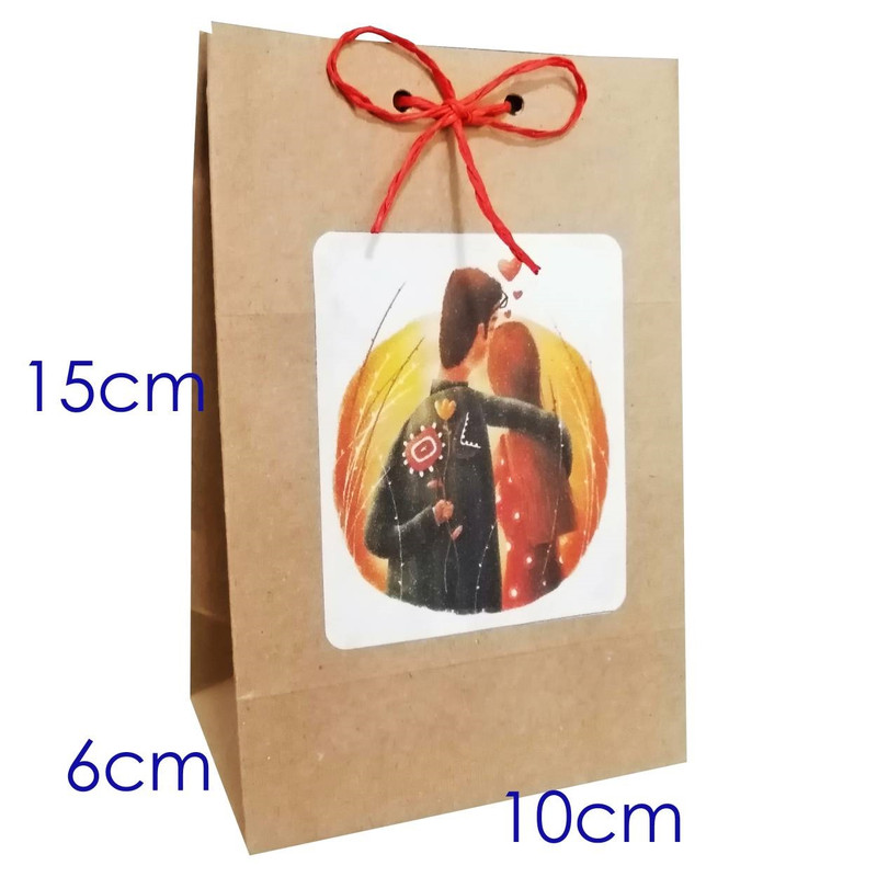 پاکت هدیه مدل دوستی مجموعه 10 عددی