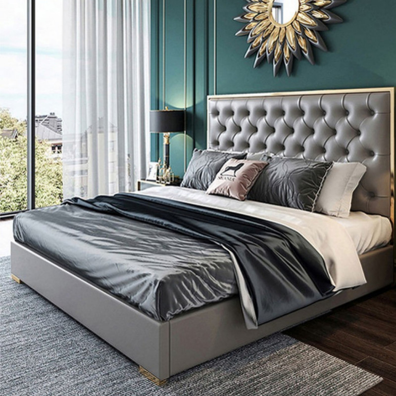 تخت خواب کد M.P 5576 دو نفره سایز 160×200 سانتی متر