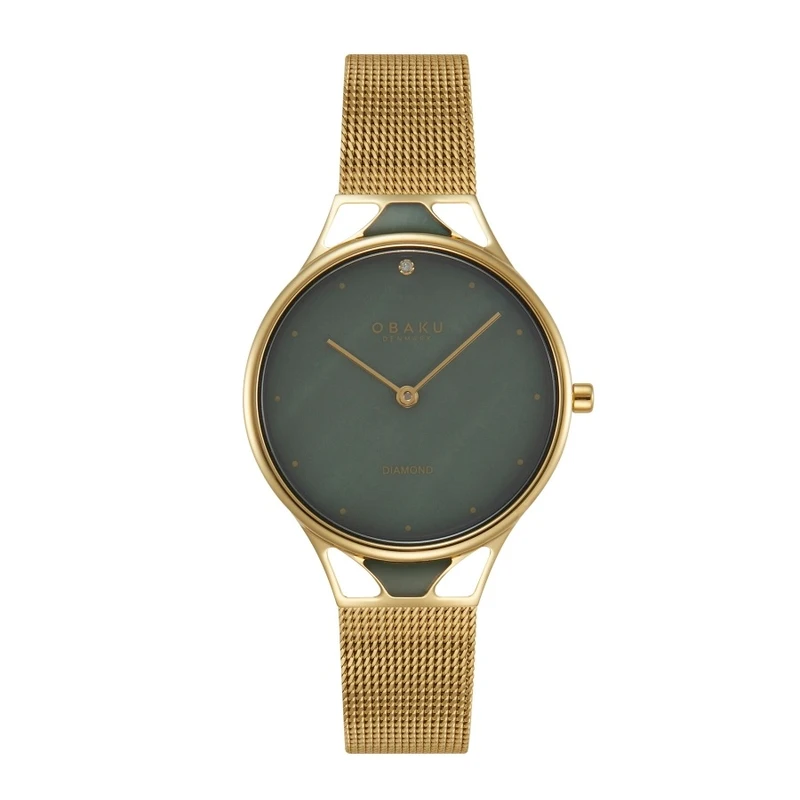 ساعت مچی عقربه‌ای کوارتز زنانه اباکو مدل v302lxgemg